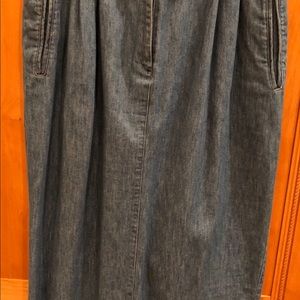 Vintage British Khaki Robert Lighton Jean skirt